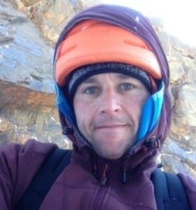 Portrait of man in mountain