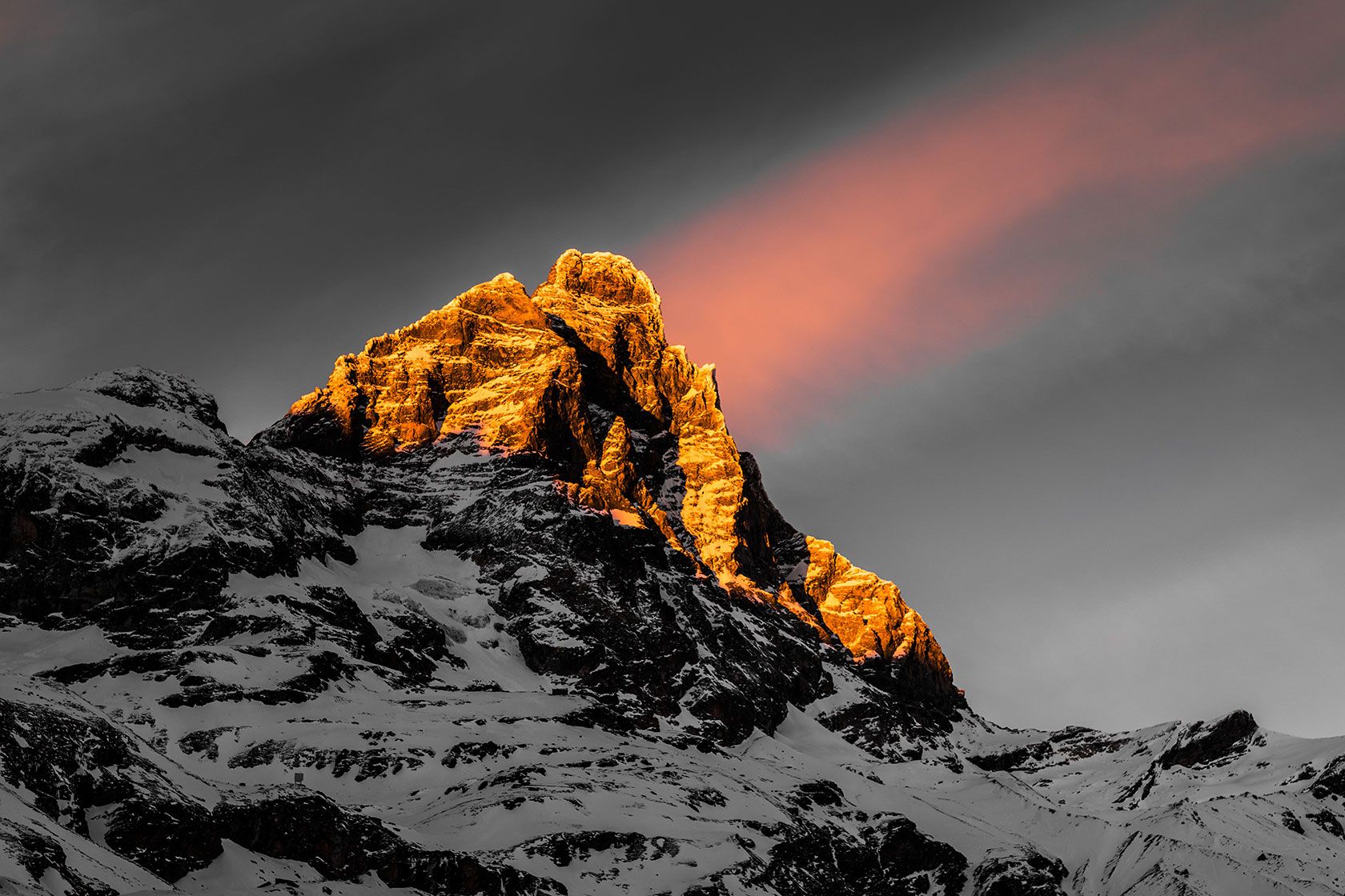 Grand Teton at Sunset