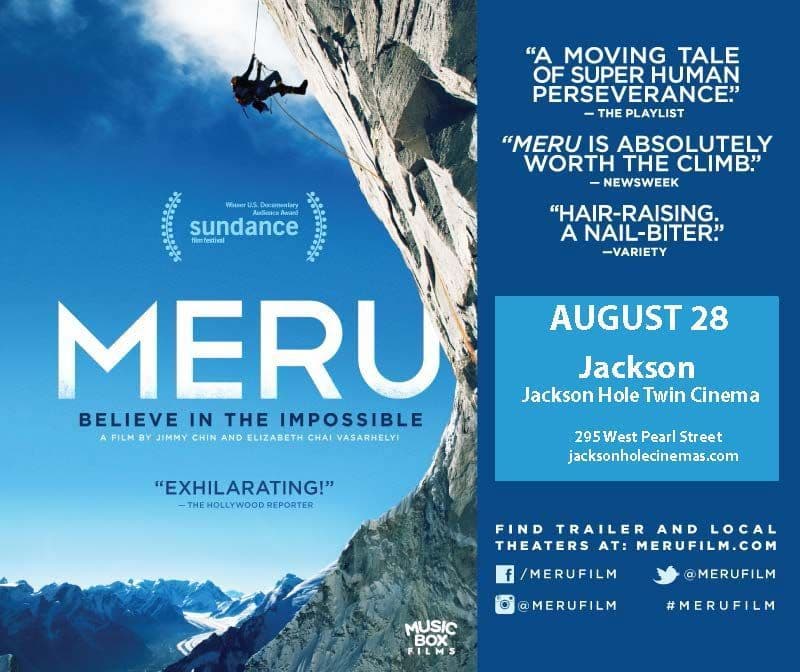 Movie flyer for Meru 