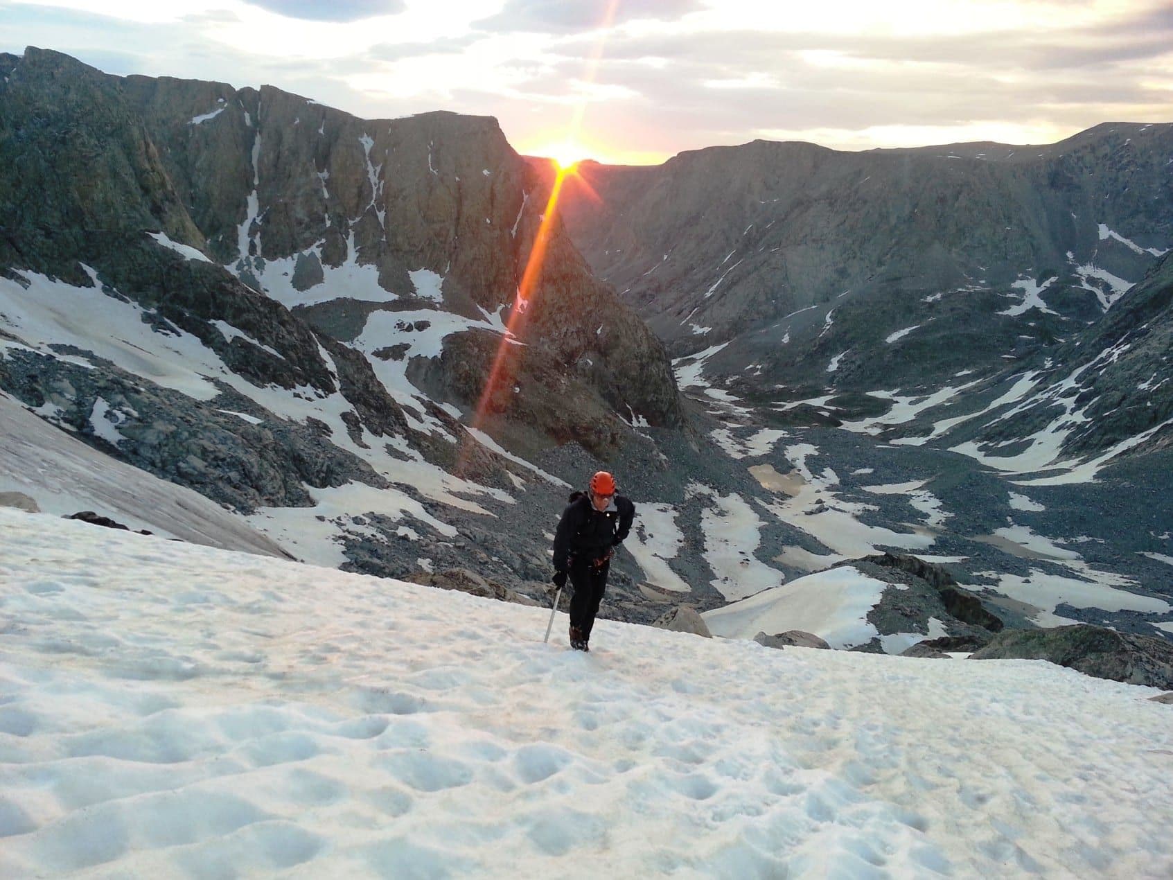 Sunrise on Gannett