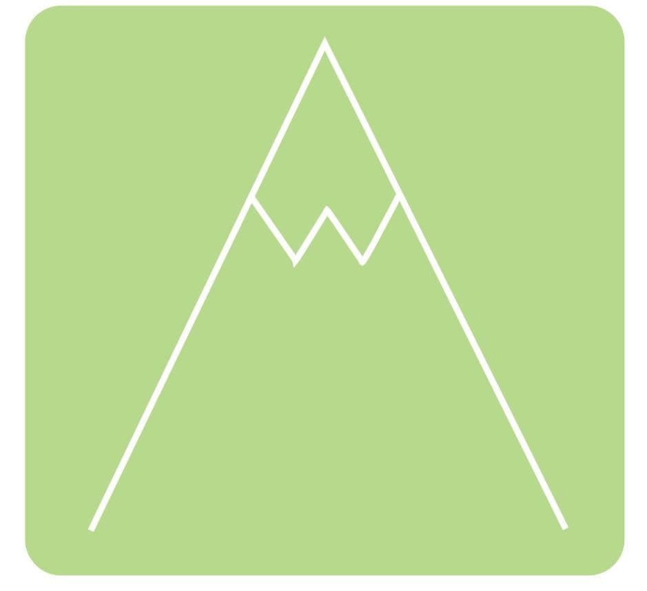 Logo of a mountain 