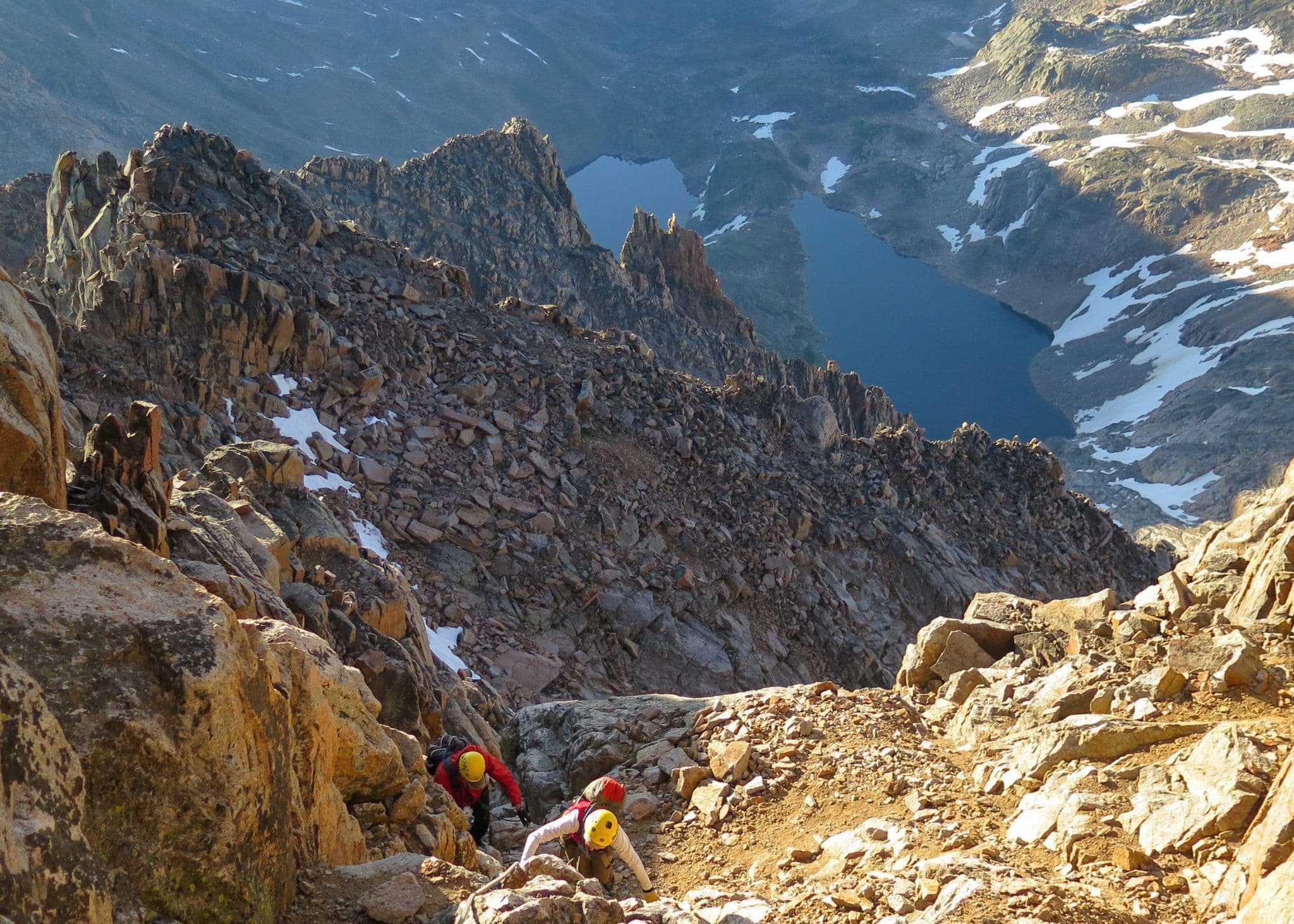 People climbing Granite peak 