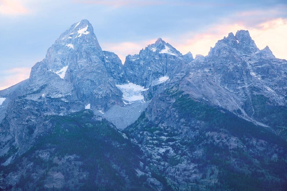 Grand Teton at sunrise