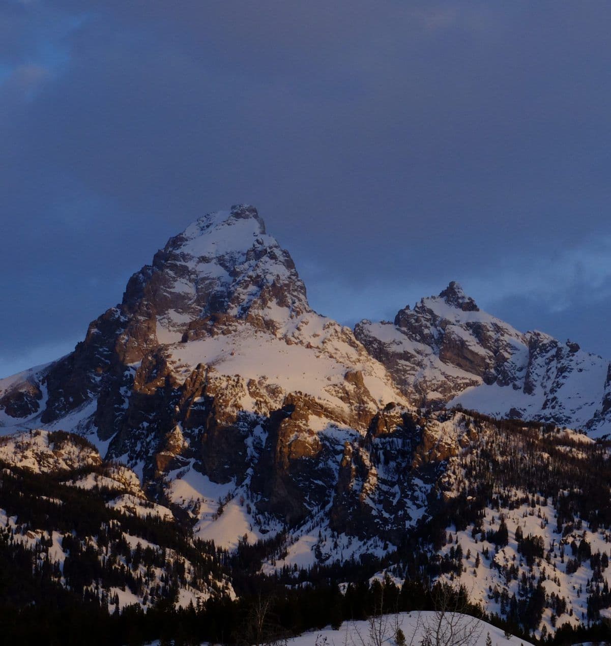 Scenic view of the Grand Teton