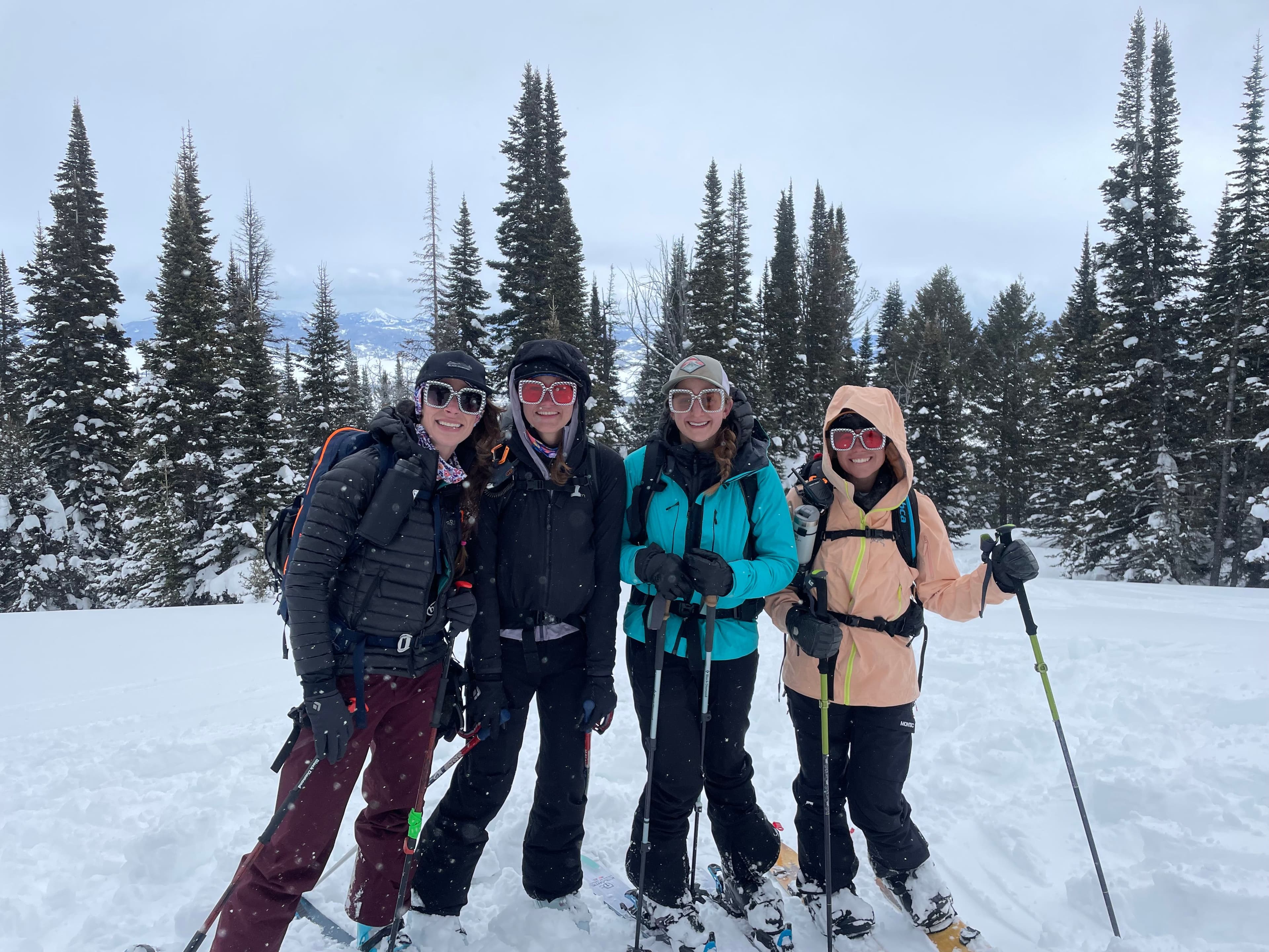 Skier carving down a mountain