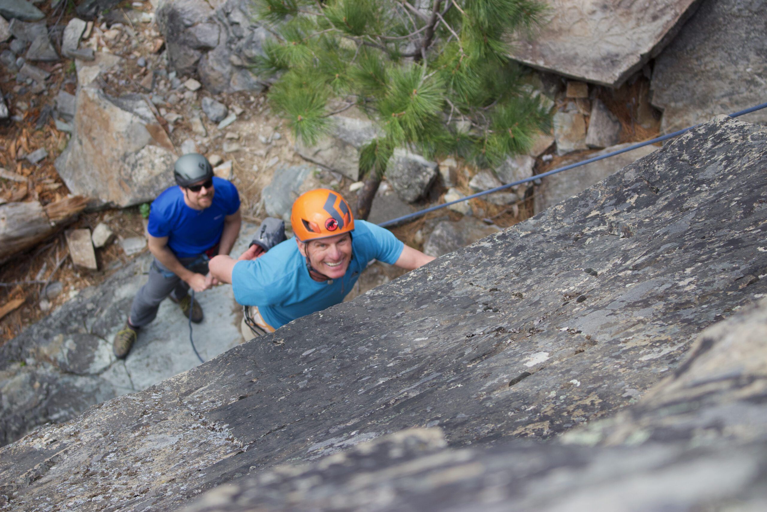 Rock Climbing in Whitefish wih The Mountain Guides