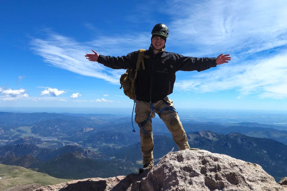 Climbing Longs Peak - The Mountain Guides Colorado