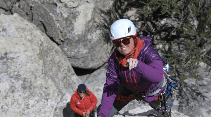 two climber on women's weekend